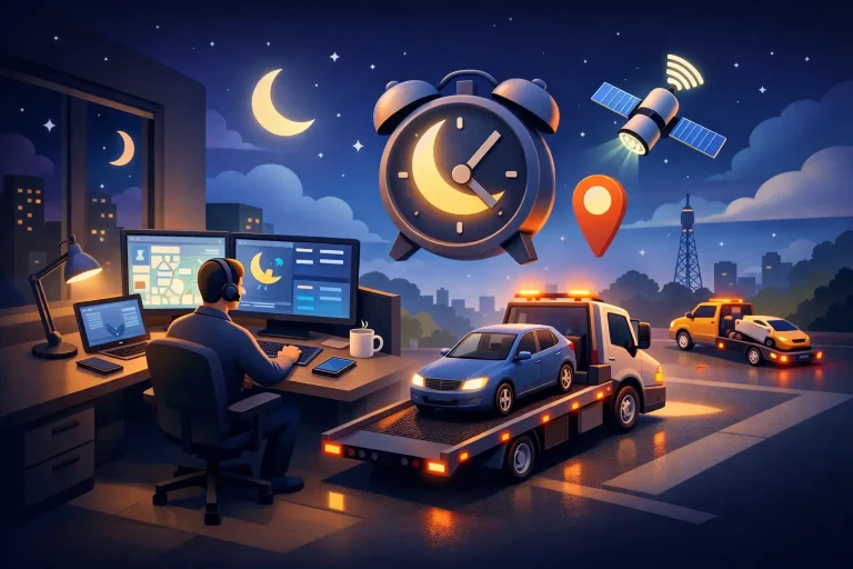 Overnight Dispatch for Tow Companies