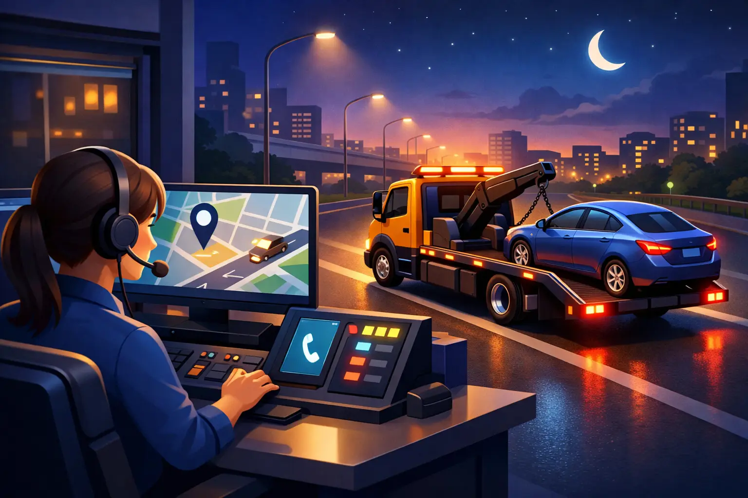 After Hours Towing Dispatch That Holds Up