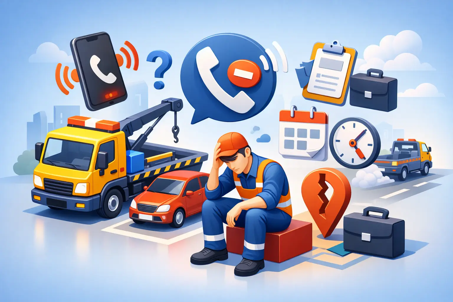 Why Towing Companies Miss Calls and Lose Jobs
