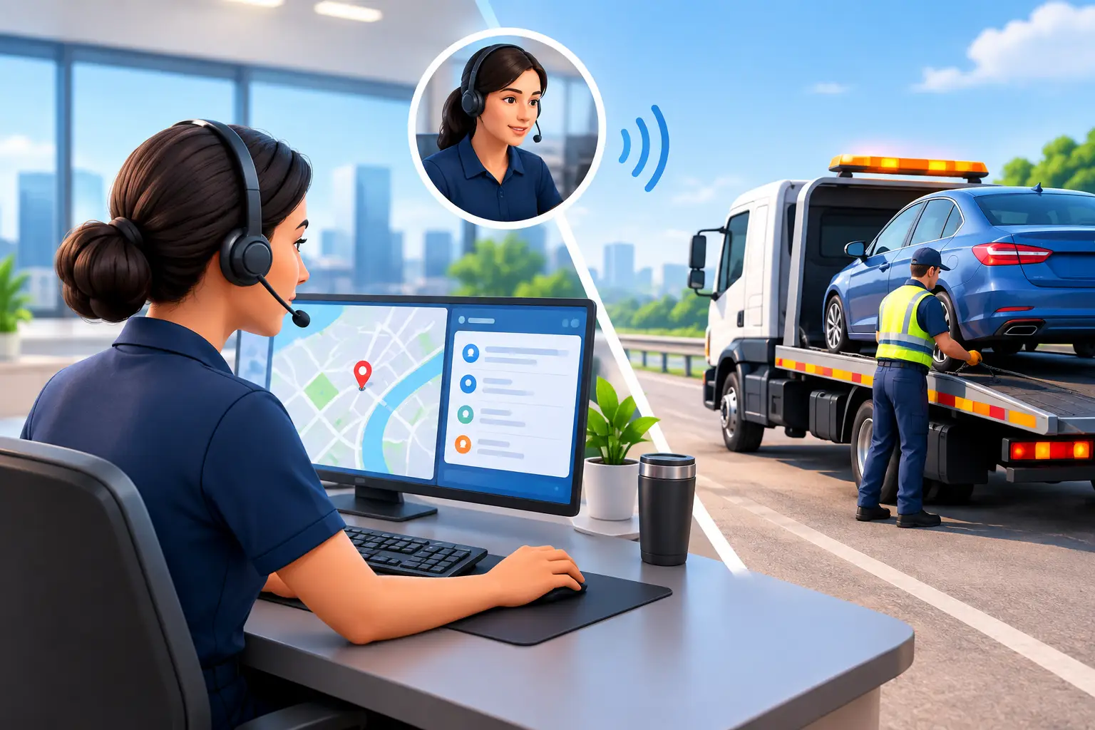 Are Remote Dispatchers Reliable for Towing?